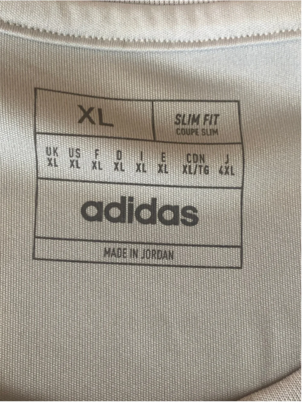 Men's Adidas Tabela 23 Soccer Jersey XL Grey White